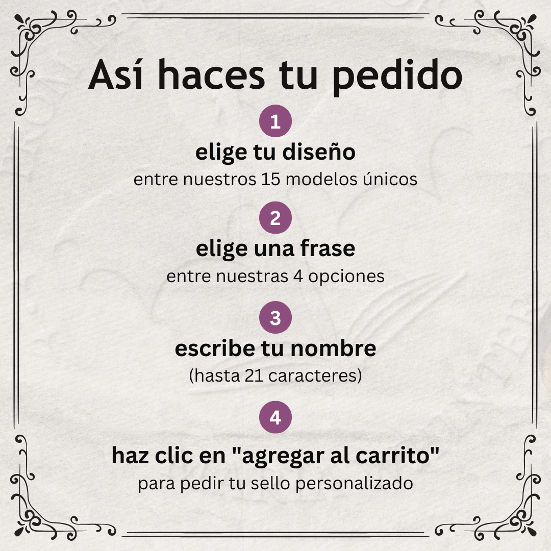 Mythology Sello Personalizado Para Libros