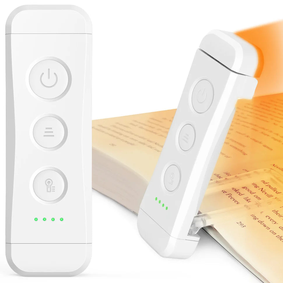 LuzDeLibros – Lámpara de lectura tipo marcador