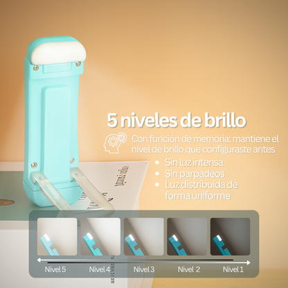 LuzDeLibros – Lámpara de lectura tipo marcador