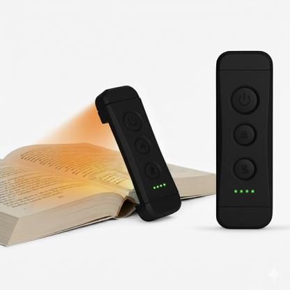 LuzDeLibros – Lámpara de lectura tipo marcador